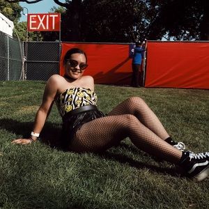 Rave With Mi Gente Happy Raver Tube Top